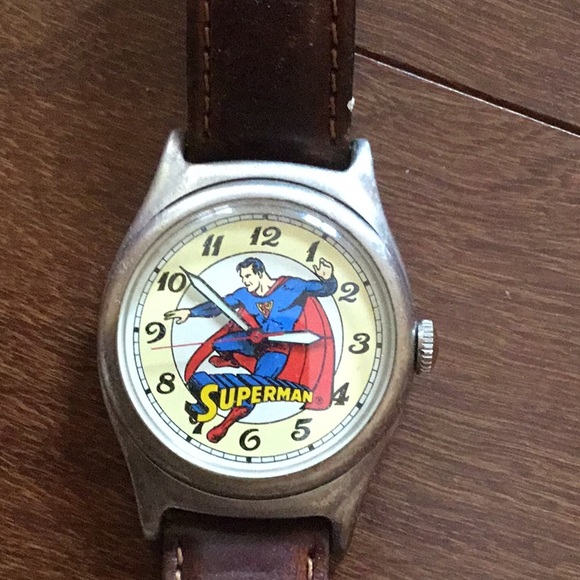 fossil superman watch